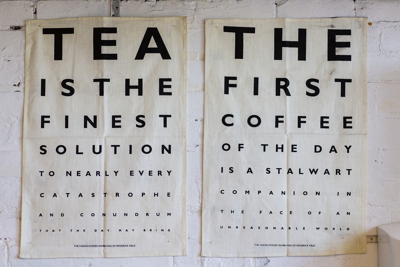 Tea and Coffee Poster Quotes