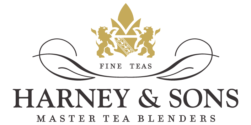 Harney & Sons Logo with the subtext "Master Tea Blenders"