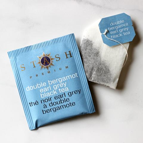 Stash earl grey teabag and case